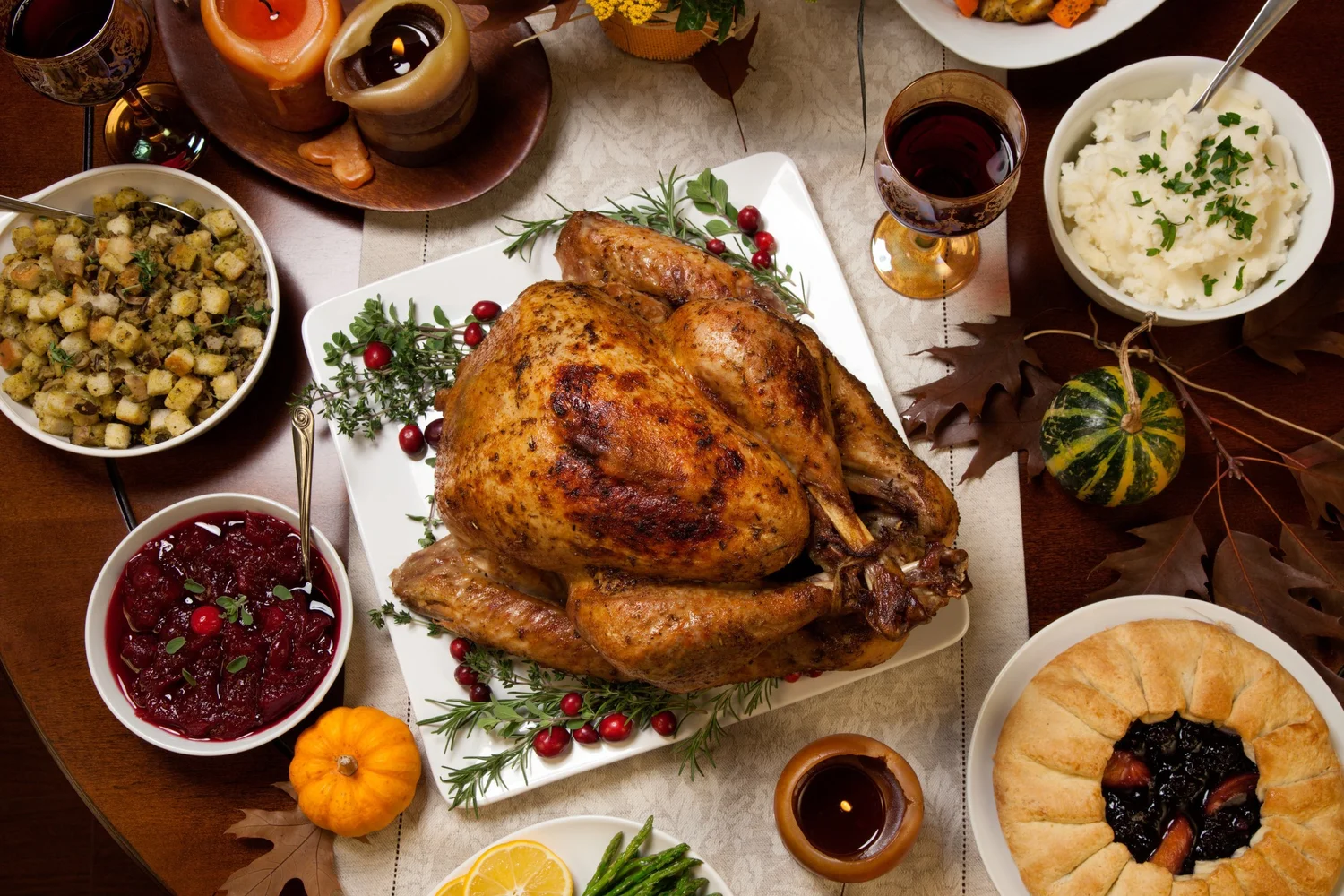 Thanksgiving feast prepared at Ash Chase Culinary